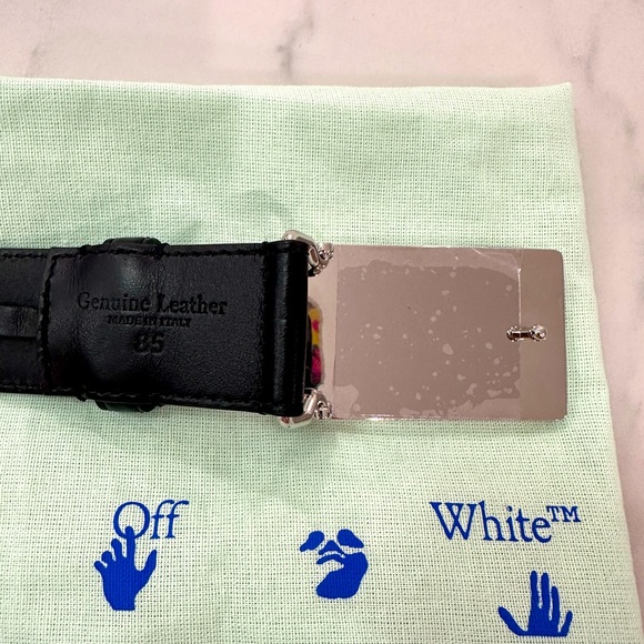 Off-White Quote Plate Belt - Picture 3 of 5
